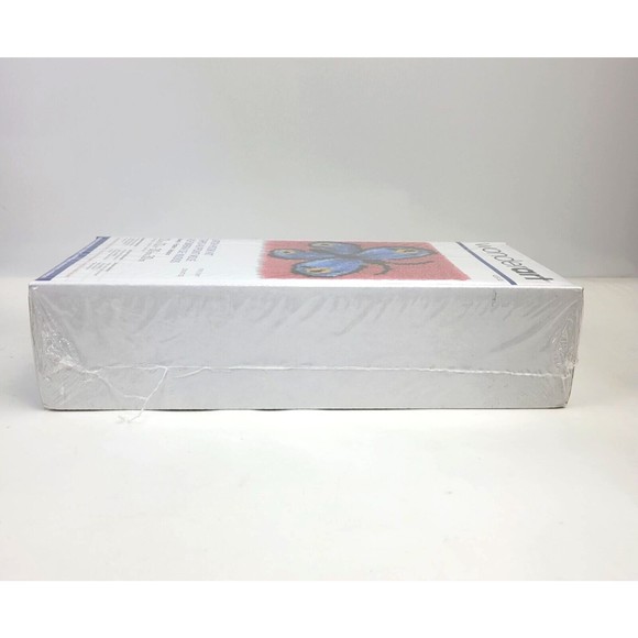 Wonder Art Blue Butterfly Latch Hook Kit 12" x 12" NEW Sealed - Picture 8 of 11